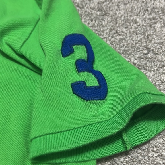 Vintage Polo Ralph Lauren Green Big Pony Polo - Picture 7 of 7